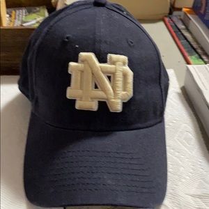 Notre Dame fitted hat.